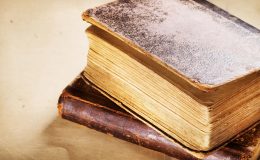 Old Books closeup